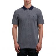 Volcom Mens Wowzer Plaid Short Sleeve Polo Shirt