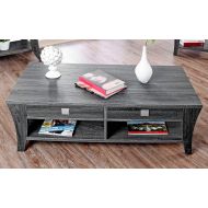HOMES: Inside + Out IDF-4085C Kehloe Contemporary Coffee Table Gray