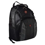Swiss Gear SwissGear The Sherpa 15.6 Padded Laptop Backpack/School Travel Bag (Black-Charcoal)