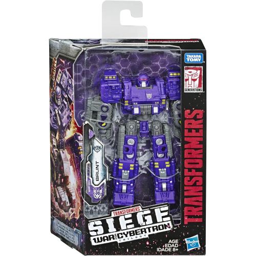 트랜스포머 Transformers Toys Generations War for Cybertron Deluxe Wfc-S37 Brunt Weaponizer Action Figure - Siege Chapter - Adults & Kids Ages 8 & Up, 5