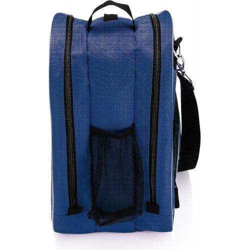  Athletico Ice & Inline Skate Bag - Premium Bag to Carry Ice Skates, Roller Skates, Inline Skates for Both Kids and Adults