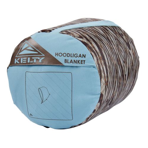  Kelty Hoodligan Blanket, Converts from Blanket to Hooded Poncho, Hood Storage Pocket , CloudLoft Synthetic Insulation, Stuff Sack Included - Insulated Camping Blanket and Poncho