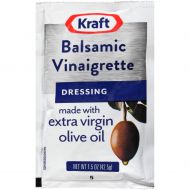 Kraft Balsamic Vinaigrette Salad Dressing, 1.5 oz. Single Serve Packets (Pack of 60)