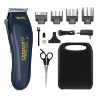 Wahl WAHL Clipper Lithium Ion Deluxe Pro Series Rechargeable Pet Grooming Kit - Low Noise Cordless Electric Shaver for Dog & Cat Trimming with Heavy Duty Motor  Model 9591-2100