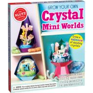 Klutz Grow Your Own Crystal Mini Worlds Science & Activity Kit
