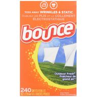 Bounce B. Bounce Fabric Softener Sheets, Outdoor Fresh, 240 Count - Pack of 2