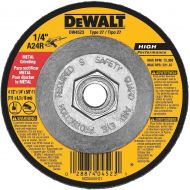 Dewalt DW4523 6 Pack 4-1/2-Inch by 1/4-Inch by 5/8-Inch General Purpose Metal Grinding Wheel