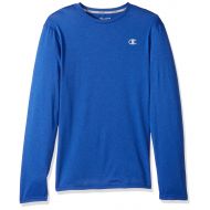 Champion Mens Double Dry Heather Long Sleeve T-Shirt