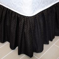 Austin Horn Classics Lismore Black Luxury Bed Skirt (Queen)