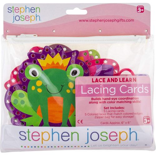  Stephen Joseph Lacing Cards, Princess/Castle
