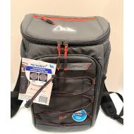 Arctic Zone Backpack Cooler 24 Can + Ice Holder, Black