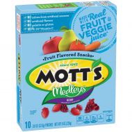 Motts Fruit Snacks Berry, 10 Count, 8 Oz, (Pack of 8)