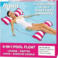 Aqua Original 4-in-1 Monterey Hammock Pool Float & Water Hammock ? Multi-Purpose, Inflatable Pool Floats for Adults ? Patented Thick, Non-Stick PVC Material
