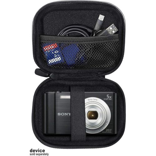  WGear Digital Camera Case for Canon PowerShot ELPH180, ELPH 190, ELPH 350 HS, ELPH 310 HS, ELPH 360; Sony W800/S, DSCW830; AbergBest 21 Mega Pixels; Kodak FZ43, FZ53-BL; Lecran