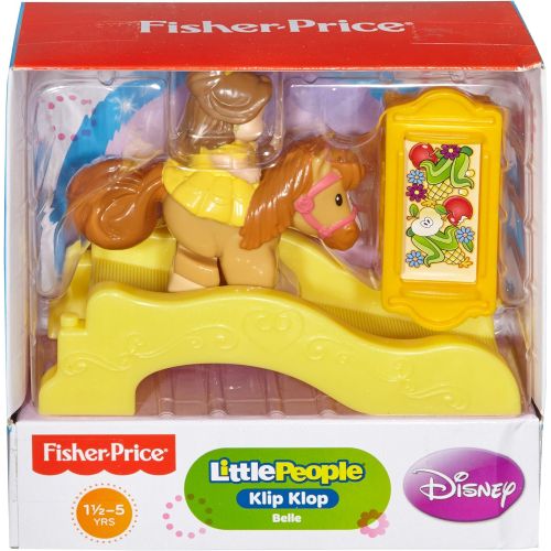  Fisher-Price Little People Disney Klip Klop Belle