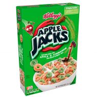 Apple Jacks Breakfast Cereal, Original, Good Source of Fiber, 10.1 oz Box(Pack of 8)