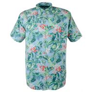 Polo Ralph Lauren Mens Big & Tall Hawaiian Print Short Sleeve Camp Shirt