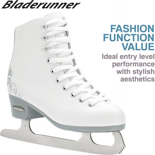 롤러블레이드 Bladerunner Ice by Rollerblade Allure Womens Adult Figure Skates, White, Ice Skates
