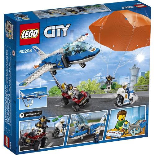  LEGO City Sky Police Parachute Arrest 60208 Building Kit (218 Pieces)
