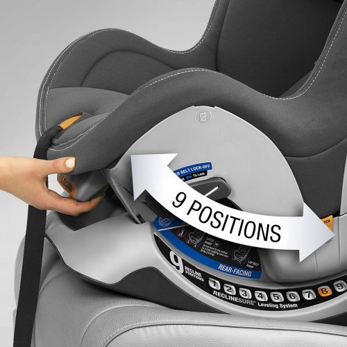 치코 Chicco NextFit Sport Convertible Car Seat Rear-Facing Seat for Infants 12-40 lbs. Forward-Facing Toddler Car Seat 25-65 lbs. Baby Travel Gear Black/Black