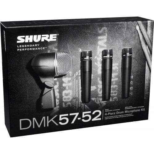  [아마존베스트]Shure DMK57-52 Drum Microphone Kit