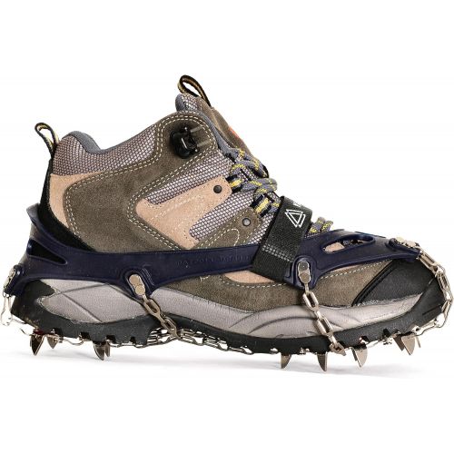  [아마존베스트]Yatta Life Heavy Duty Trail Spikes 14-Spikes Ice Grip Snow Cleats Footwear Crampons for Walking, Jogging, or Hiking on Snow and Ice