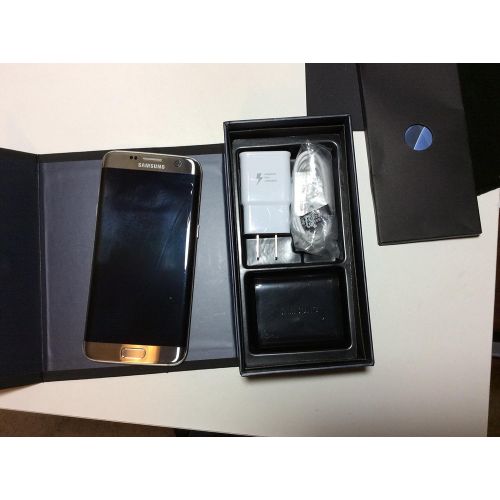 삼성 Samsung Galaxy S7 Edge SM-G935 Unlocked (Latest Model) - 32GB - Silver Titanium