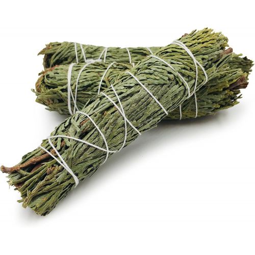  인센스스틱 Alternative Imagination Cedar Incense Wands, Package of 3, 4 Smudge Stick Bundles. Grown in The USA.