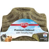 Kaytee Premium Timothy Treat Hideout For Pet Hamsters, Gerbils, and Mice, Small