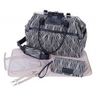WAVERLY Waverly Baby by Trend Lab Strands Sterling Framed Diaper Bag