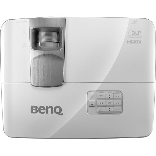 벤큐 BenQ W1080ST 1080p 3D Short Throw DLP Home Theater Projector (White)