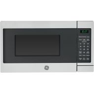 [아마존베스트]GE APPLIANCES GE JES1072SHSS 0.7 Cu. Ft. Capacity Countertop Microwave Oven with Auto and Time Defrost, in Stainless Steel