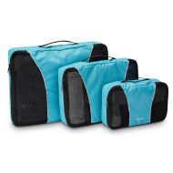 Samsonite 3 Piece Packing Cube Set Travel Tote Blue One Size