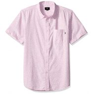 Obey Mens Norris Short Sleeve Button Up Woven
