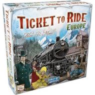 Ticket to Ride Europe Board Game Family Board Game Board Game for Adults and Family Train Game Ages 8+ For 2 to 5 players Average Playtime 30-60 minutes Made by Days of Wonder