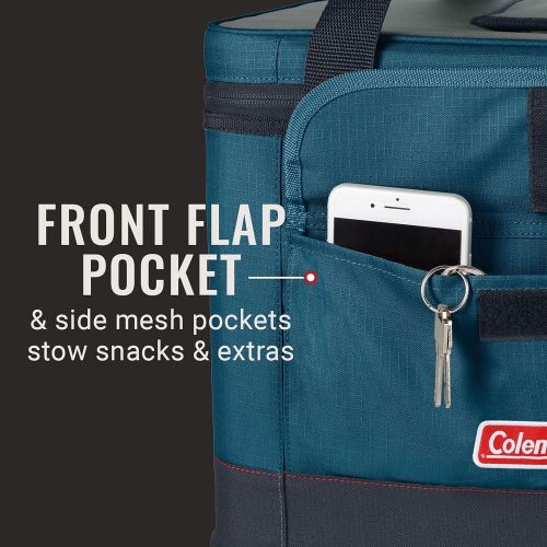 콜맨 Coleman Soft Cooler Bag | Portable Beverage Cooler