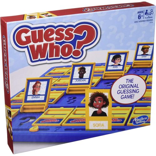 해즈브로 [아마존베스트]Hasbro Gaming Guess Who? Game Original Guessing Game for Kids Ages 6 and Up for 2 Players