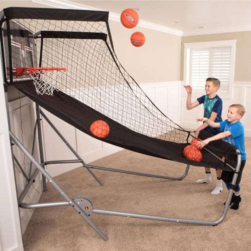 라이프타임 Lifetime 90648 Double Shot Deluxe Indoor Basketball Hoop Arcade Game