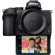 [아마존베스트]Nikon Z50 Compact Mirrorless Digital Camera with Flip Under Selfie/Vlogger LCD, Body