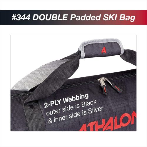  [아마존베스트]Athalon Double Padded Ski Bag