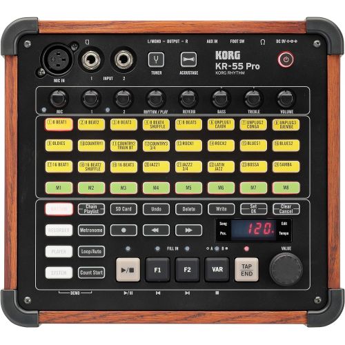  Korg Multi-Function Rhythm Digital Drum Machine (KR-55 Pro)