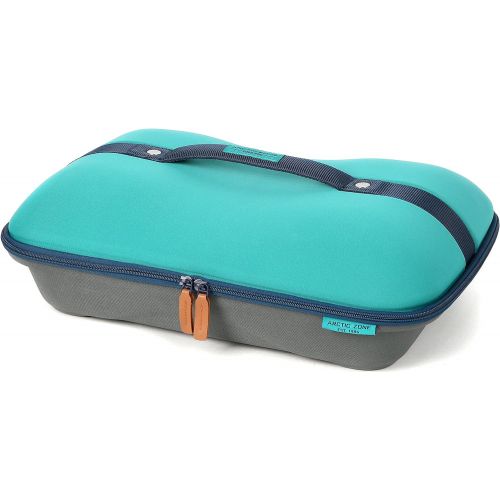  Arctic Zone Deluxe Hot/Cold Insulated Food Carrier, Teal