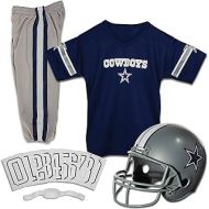 Franklin Sports Dallas Cowboys Kids Football Uniform Set - NFL Youth Football Costume for Boys & Girls - Set Includes Helmet, Jersey & Pants - Medium