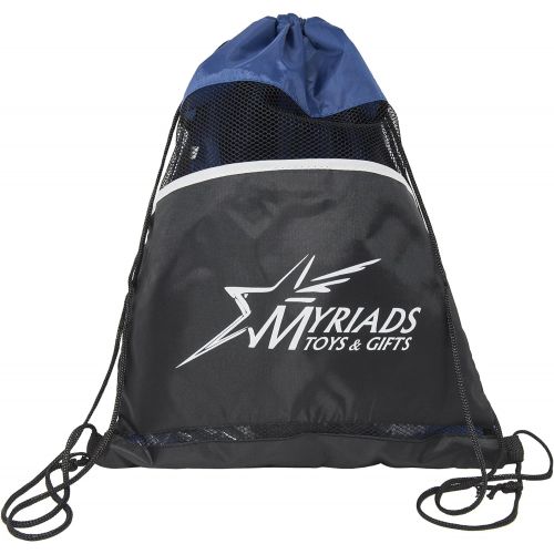 인텍스 Intex Sit N Float Inflatable Lounges Gift Set Bundle - 2 Pack, 60 X 39 with Myriads Drawstring Bag