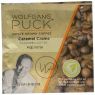 Wolfgang Puck Coffee, Caramel Cream Coffee, 9.5 Gram Pods, 6 x 18 Count