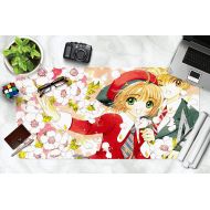 3D Cardcaptor Sakura 720 Japan Anime Game Non-Slip Office Desk Mouse Mat Game AJ WALLPAPER US Angelia (W120cmxH60cm(47x24))