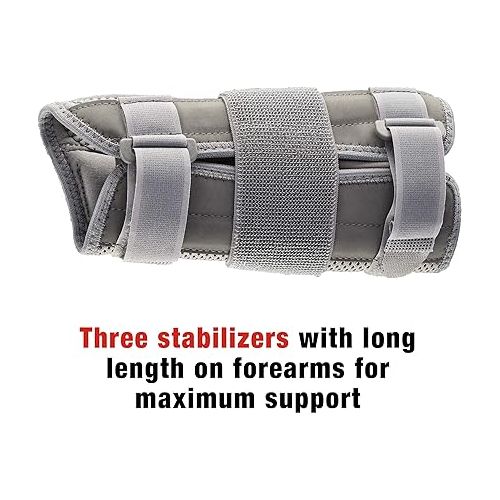  ACE B074P9L1Y2 Brand Carpal Tunnel Wrist Stabilizer with Memory Foam Palm, One Size Fits Most