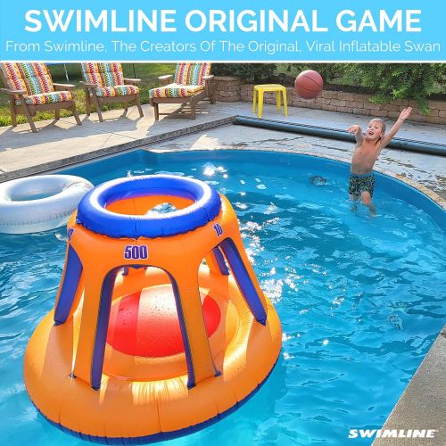 Swimline Giant Shootball Basketball Swimming Pool Game Toy