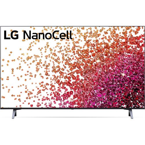  LG NanoCell 75 Series 43” Alexa Built-in 4k Smart TV (3840 x 2160), 60Hz Refresh Rate, AI-Powered 4K Ultra HD, Active HDR, HDR10, HLG (43NANO75UPA, 2021)