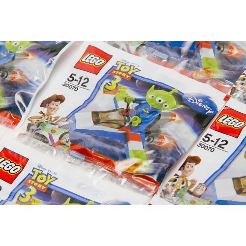  Lego - 30070 - Disney Pixar Toy Story 3 - Alien and Space Ship (34pcs) Bagged